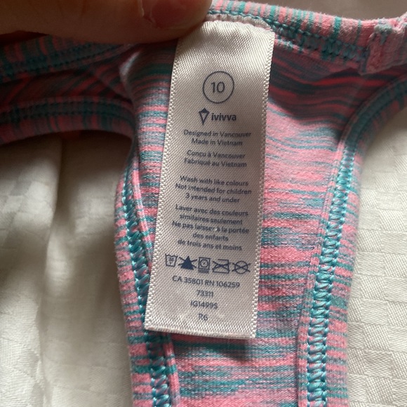 Ivivva girls tank top - Picture 2 of 4